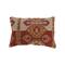 Aztec Pattern Woven Wool Blend Kilim Lumbar Pillow
